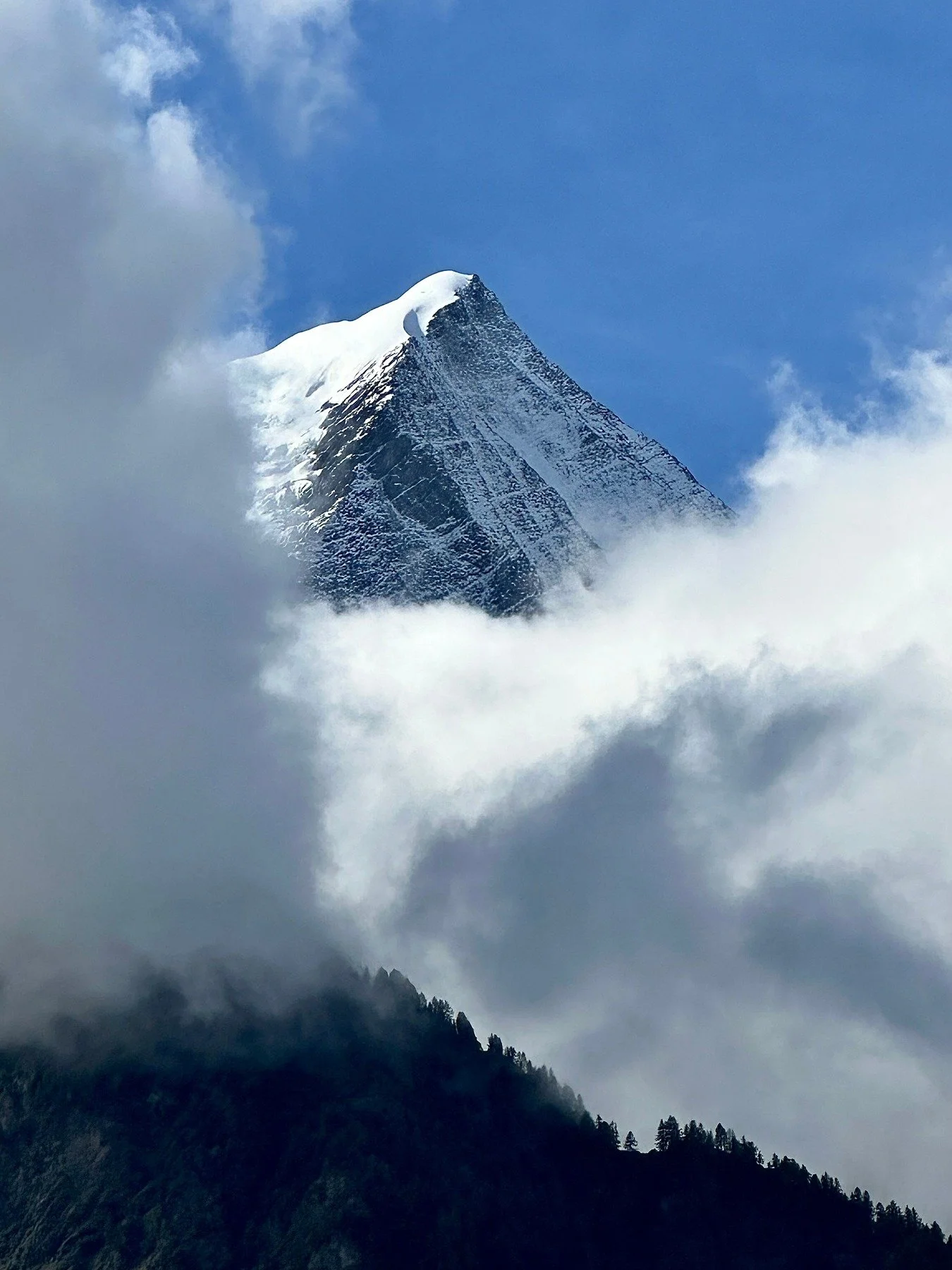 Having visited Chamonix several times before&mdash;and hearing about the terrible avalanches in the Alps this year&mdash;I was curious to see the current situation for myself.

I remembered the magical ice museum, carved from the stunning glacial ice