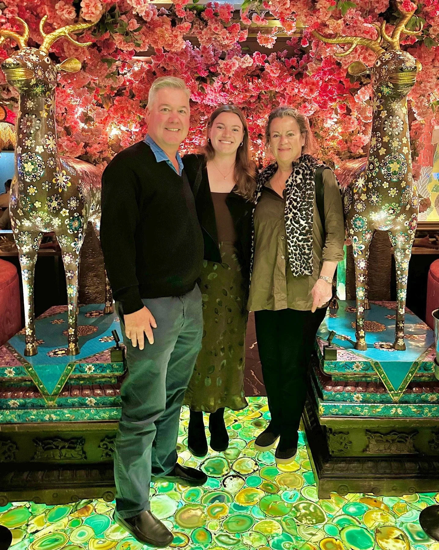 One of my favorite restaurants &mdash; Ivy Asia &mdash; all around with my favorite people. 🌿🥢
The food is every bit as exciting as the surroundings, and I think this place might just define biophilic design&hellip; nature, texture, and beauty wove