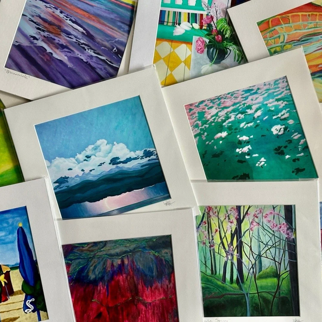 If you&rsquo;re on the hunt for a gift that feels personal and unforgettable, I&rsquo;ve got you covered. 🎁 

My 14 inch square museum grade archival Gicl&eacute;e Prints are now available (matted) and ready to wrap.
And for something a little playf