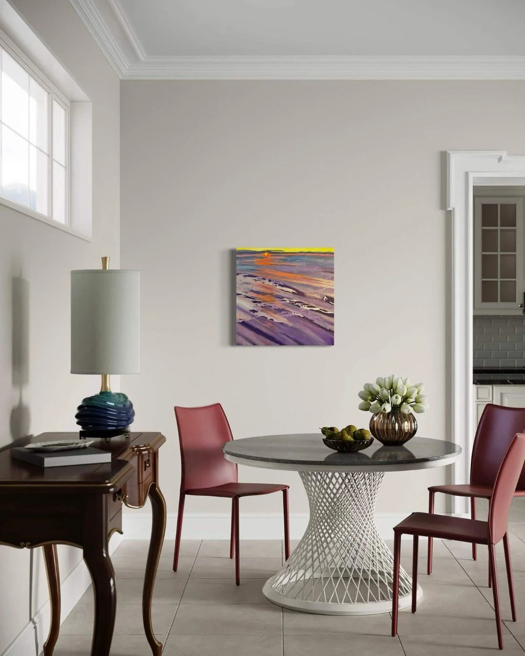 Art has the power to completely transform a space.
To soften it. Elevate it. Make it feel personal.

&ldquo;Over Brunswick&rdquo; was created to live beautifully within the home. Layered with light, texture, and intention.

24" x 24"
Origin