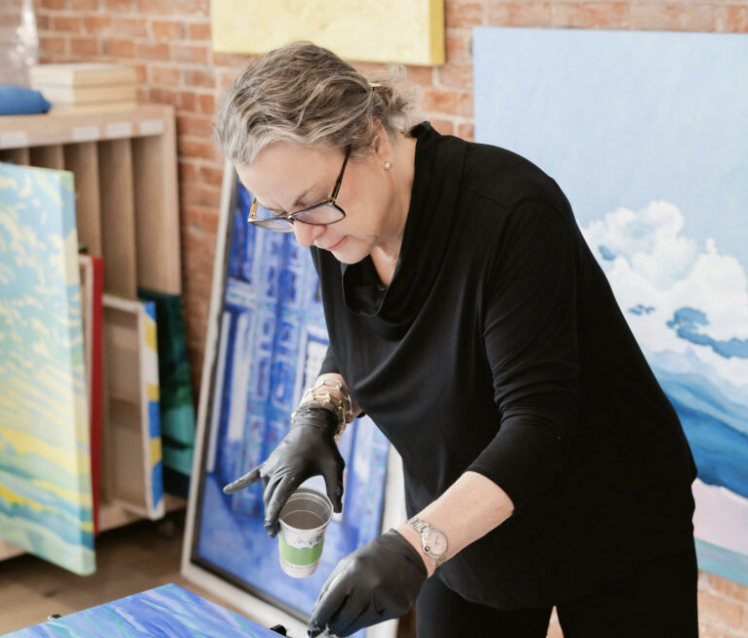 Lauren Hutton of Avery Art, Exeter, NH