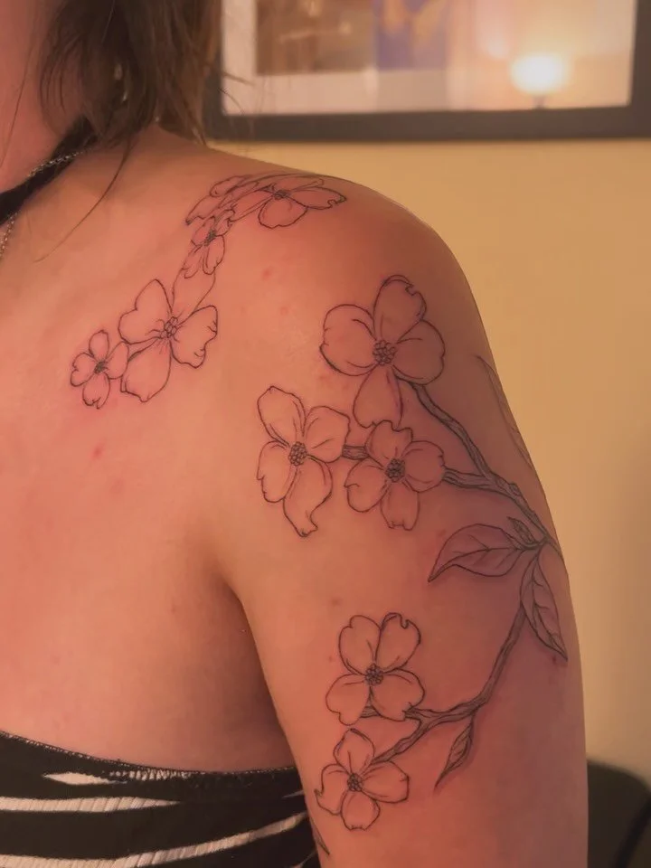 such a fun dogwood piece✨ thank you for such trust, Josie!

I&rsquo;ll be taking a couple of weeks off, but my booking request form will be in my bio &amp; I&rsquo;ll get back to you when I return!