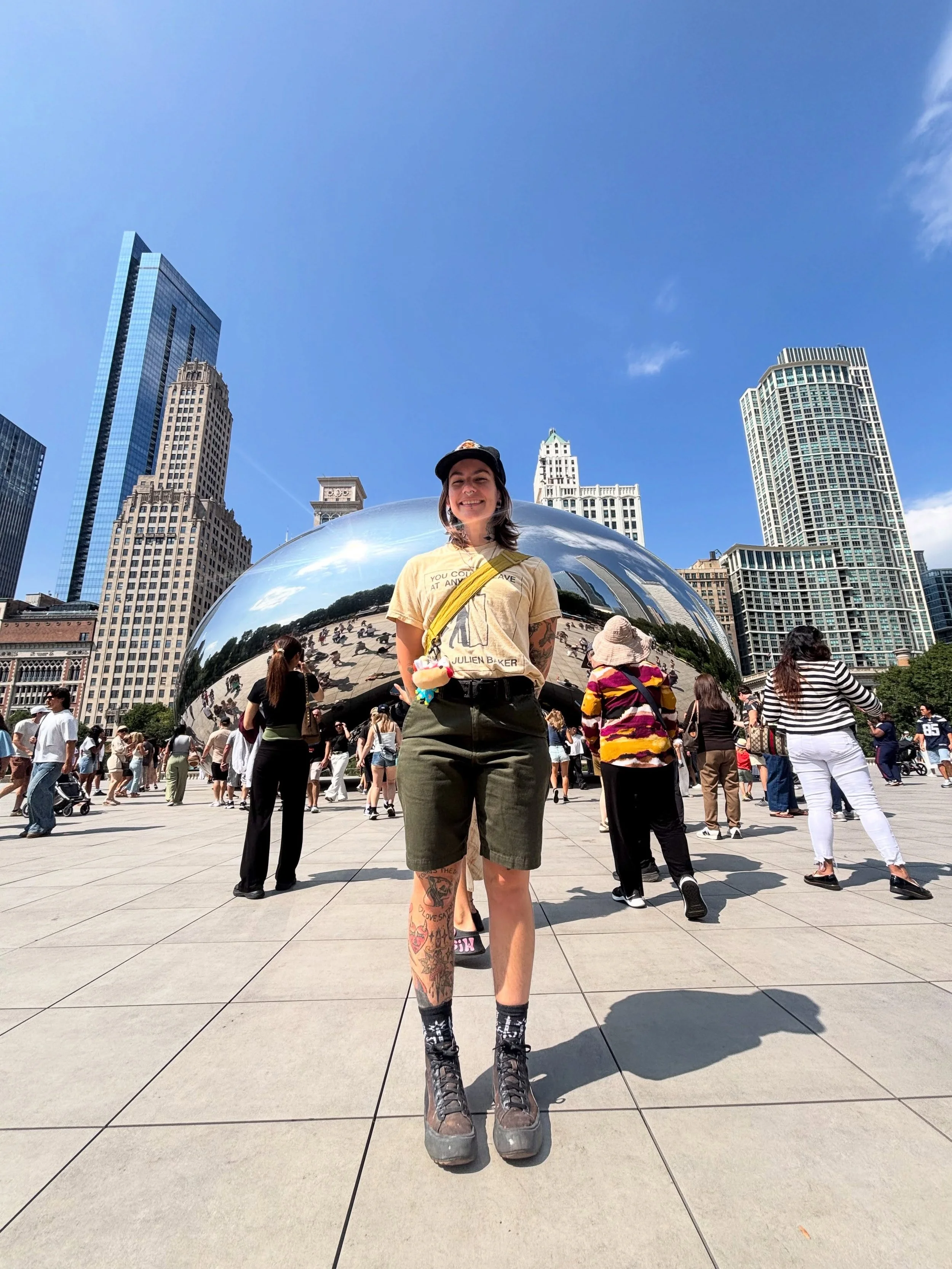 ✨CHICAGO✨
I had the most fantastic time on my trip all because of @grey_plant @allycatttttt and @omletteyoufinish thank yall so much for being you and being in my life. Love yall 💕
