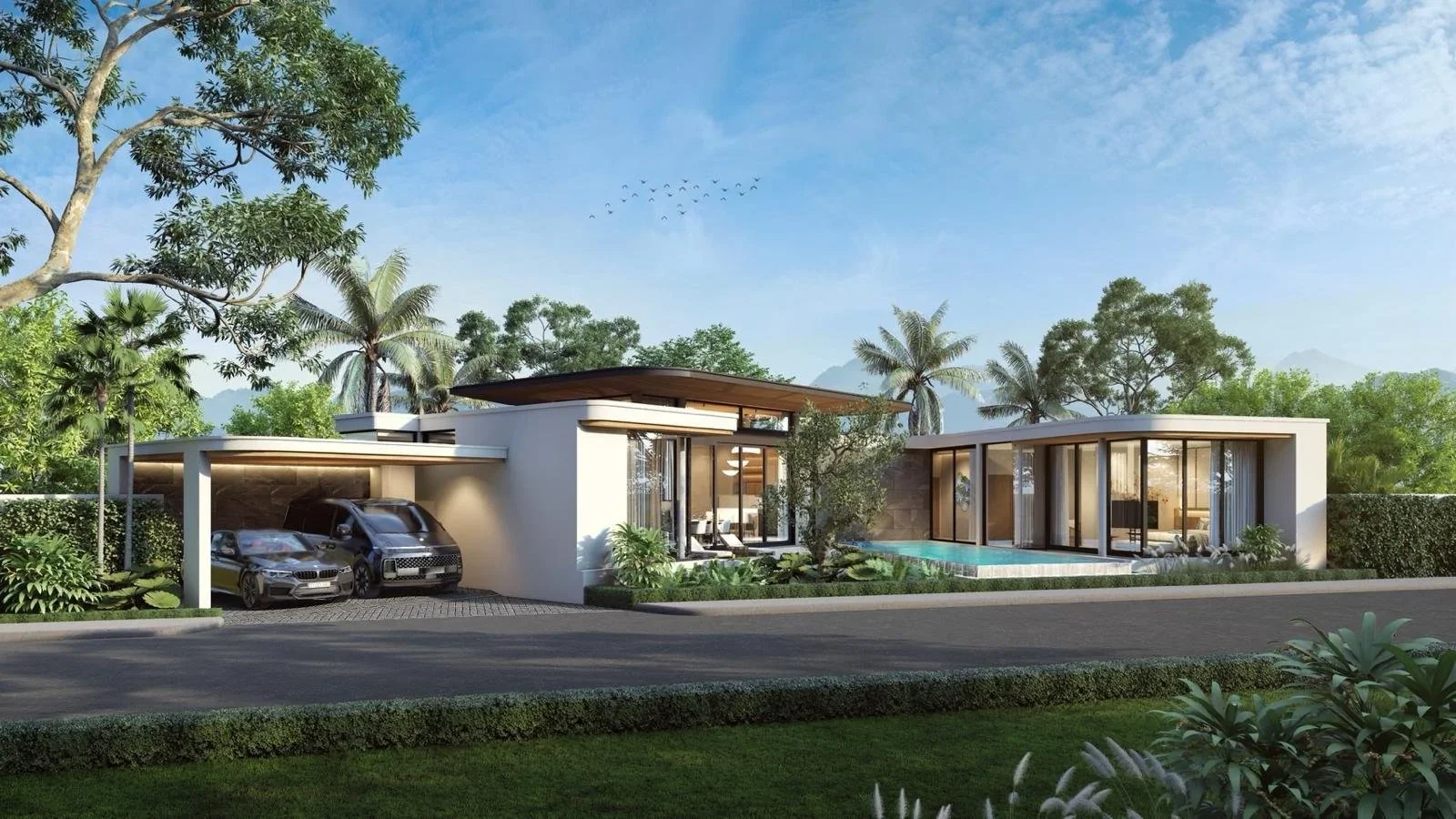 Exclusive Elegant Tropical Pool Villa