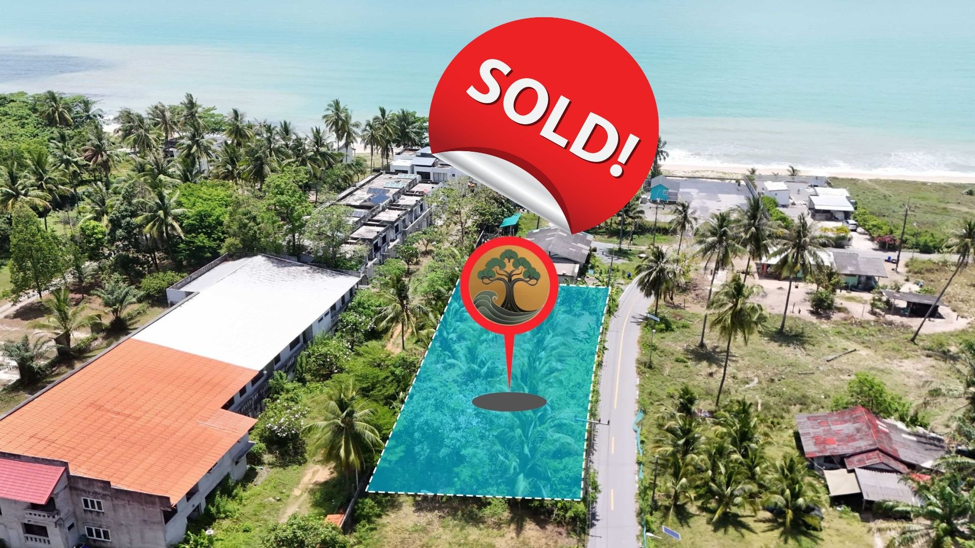 Rare Beachfront Opportunity – 1,200sqm in Tranquil Sichon