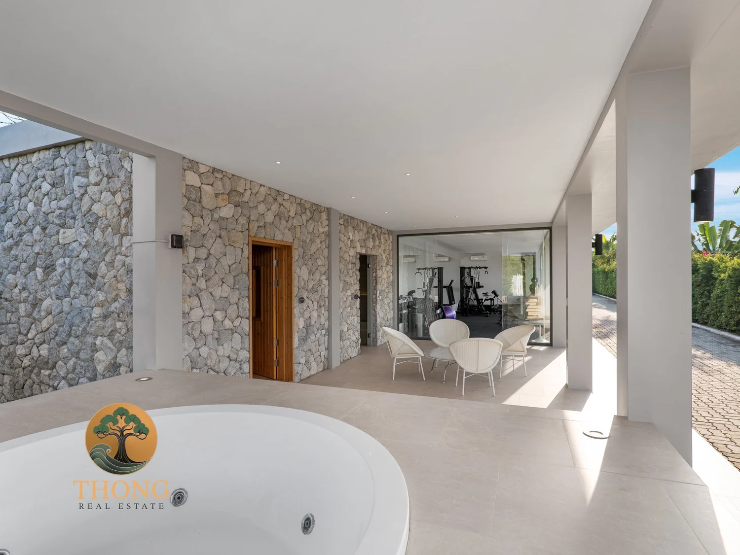 Villa Aurelia sunset terrace