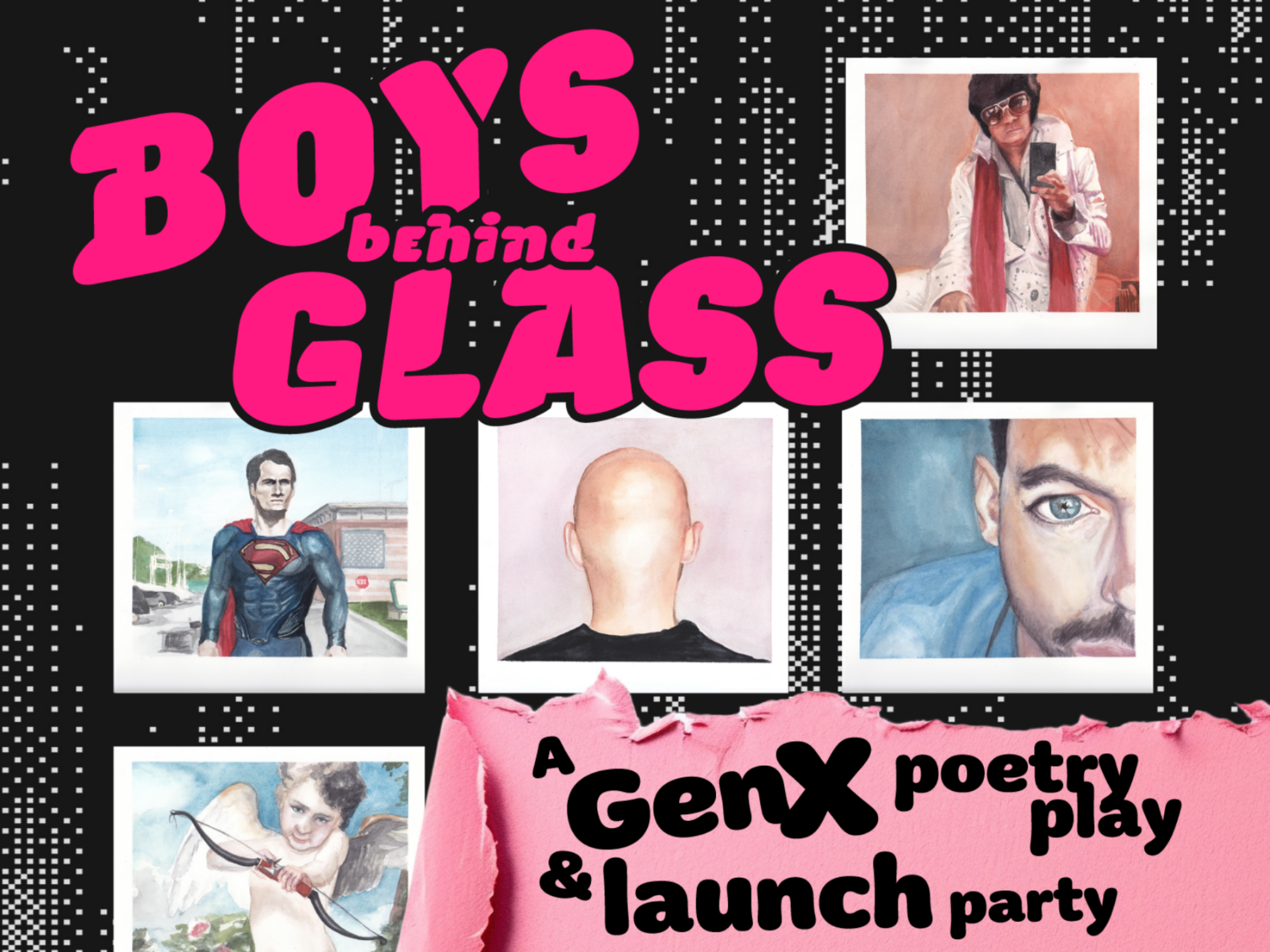 Boys Behind Glass: A GenX Poetry Play & Launch Party