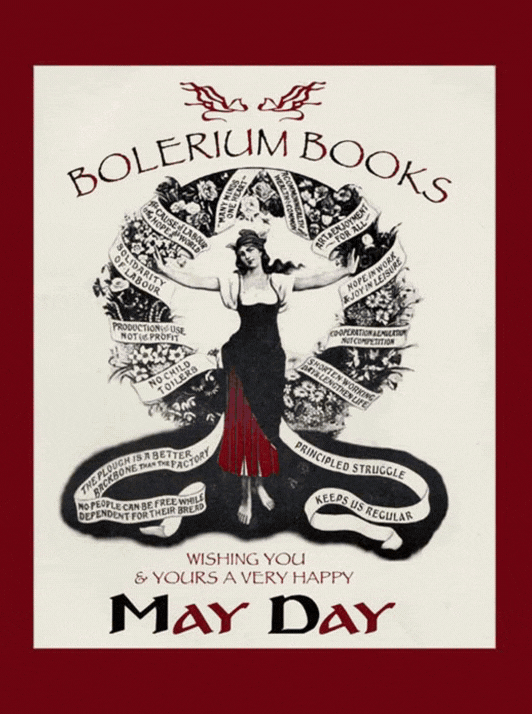A series of historic promotional materials for May Day gatherings.