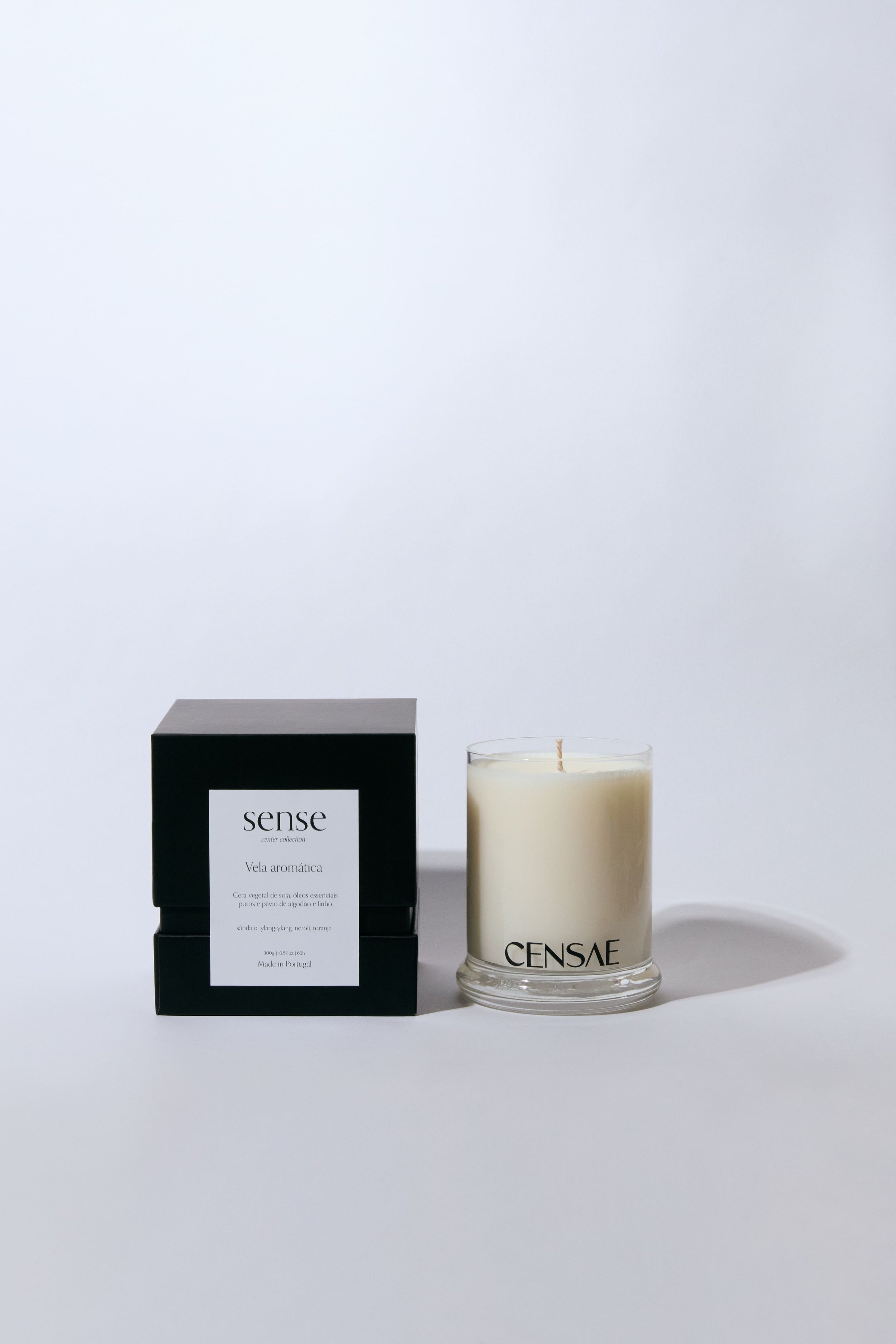 Vela aromática Sense