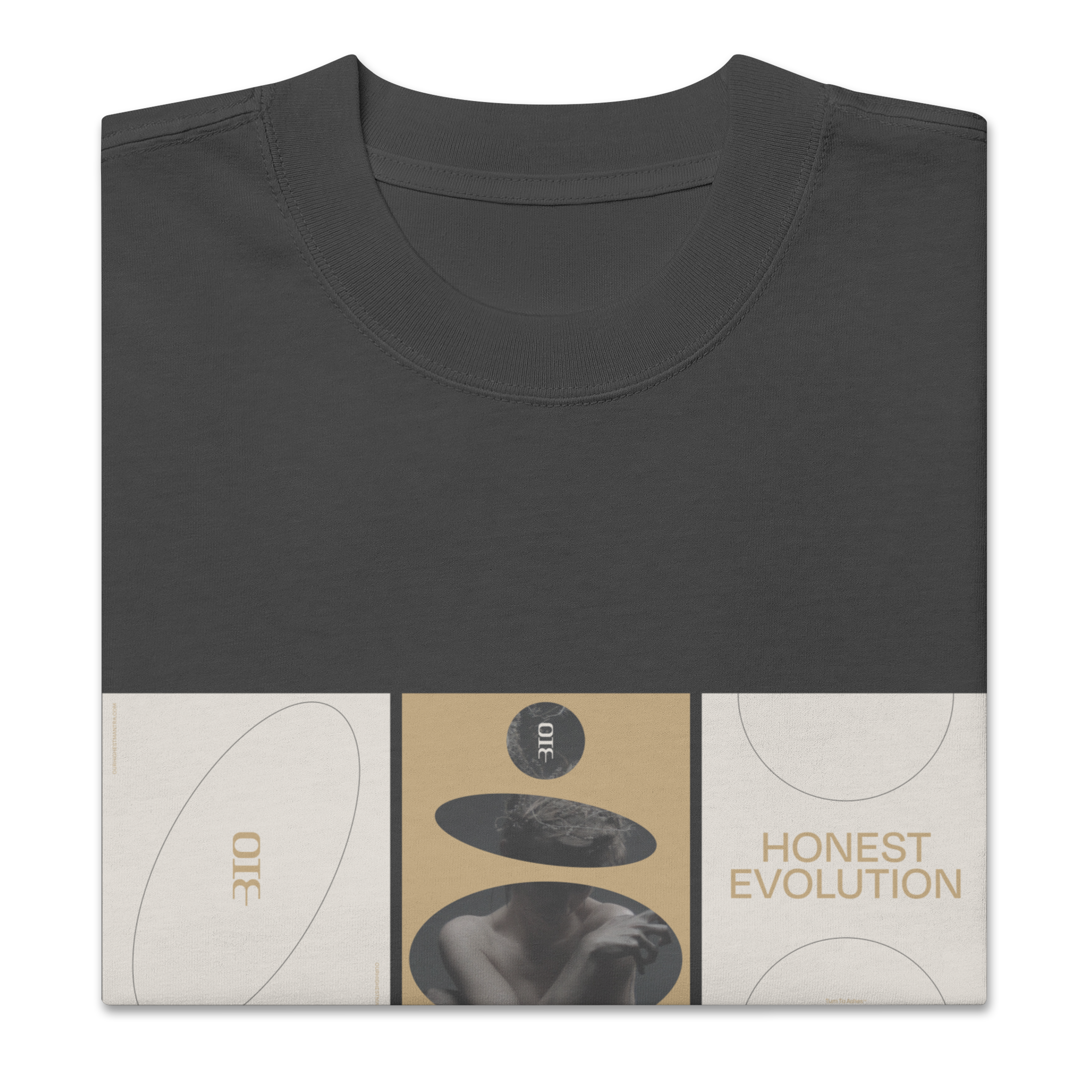 OHM Turn to Ashes Oversized faded t-shirt