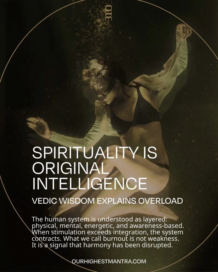 Before ideology, culture, or identity, there was awareness.

Universal spirituality is recognition. A return to the intelligence beneath conditioning. The sages described this as remembering what has always been present: order preceding form, rhythm 