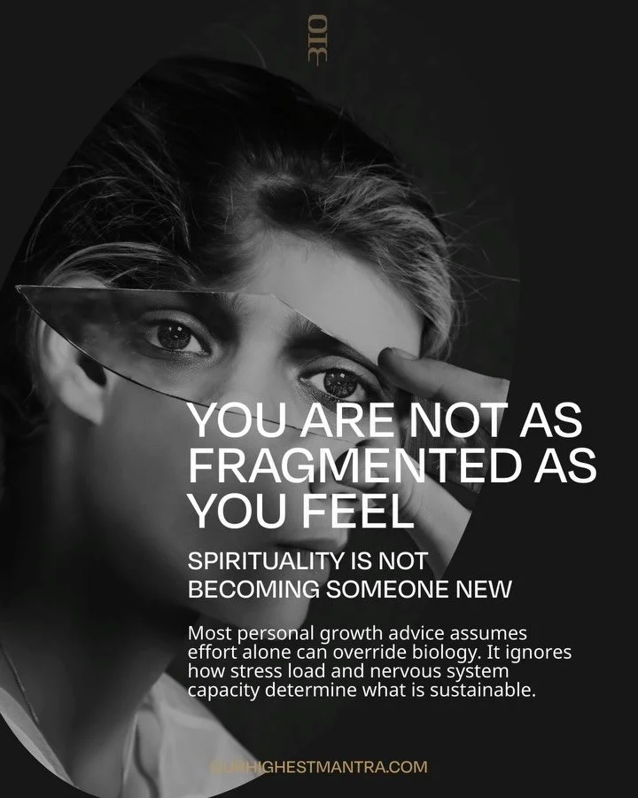 Identity consumes energy when it is constantly defended. Awareness restores access to that energy. When the nervous system stabilizes, biology follows. Harmony precedes healing.

OHM is where universal spirituality meets frequency-based longevity &md