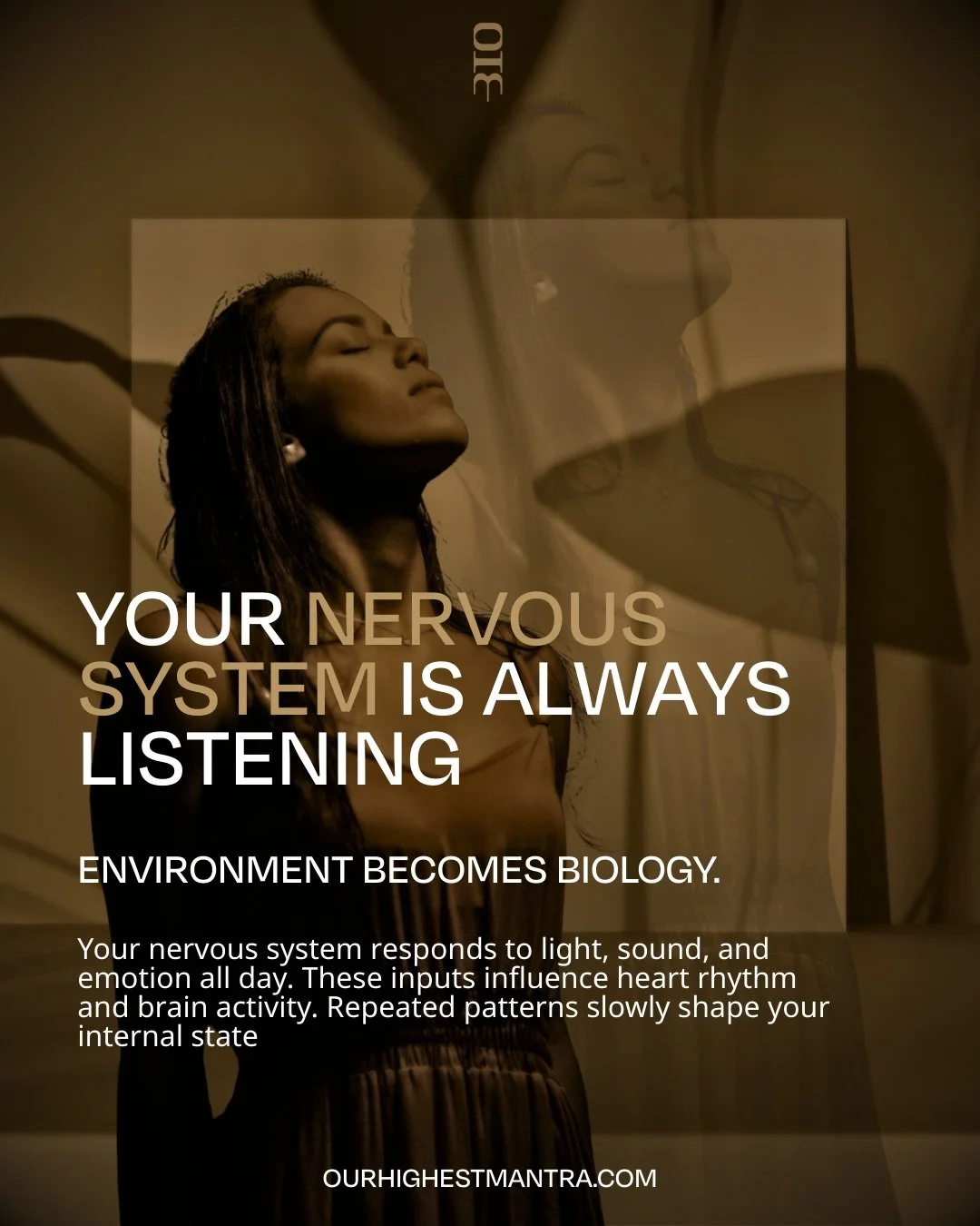 Change rarely begins with effort. It begins with awareness.

Your body is constantly interpreting signals from the world around you.

Light, sound, emotion, and rhythm quietly influence how your system functions each day. Over time, these patterns sh