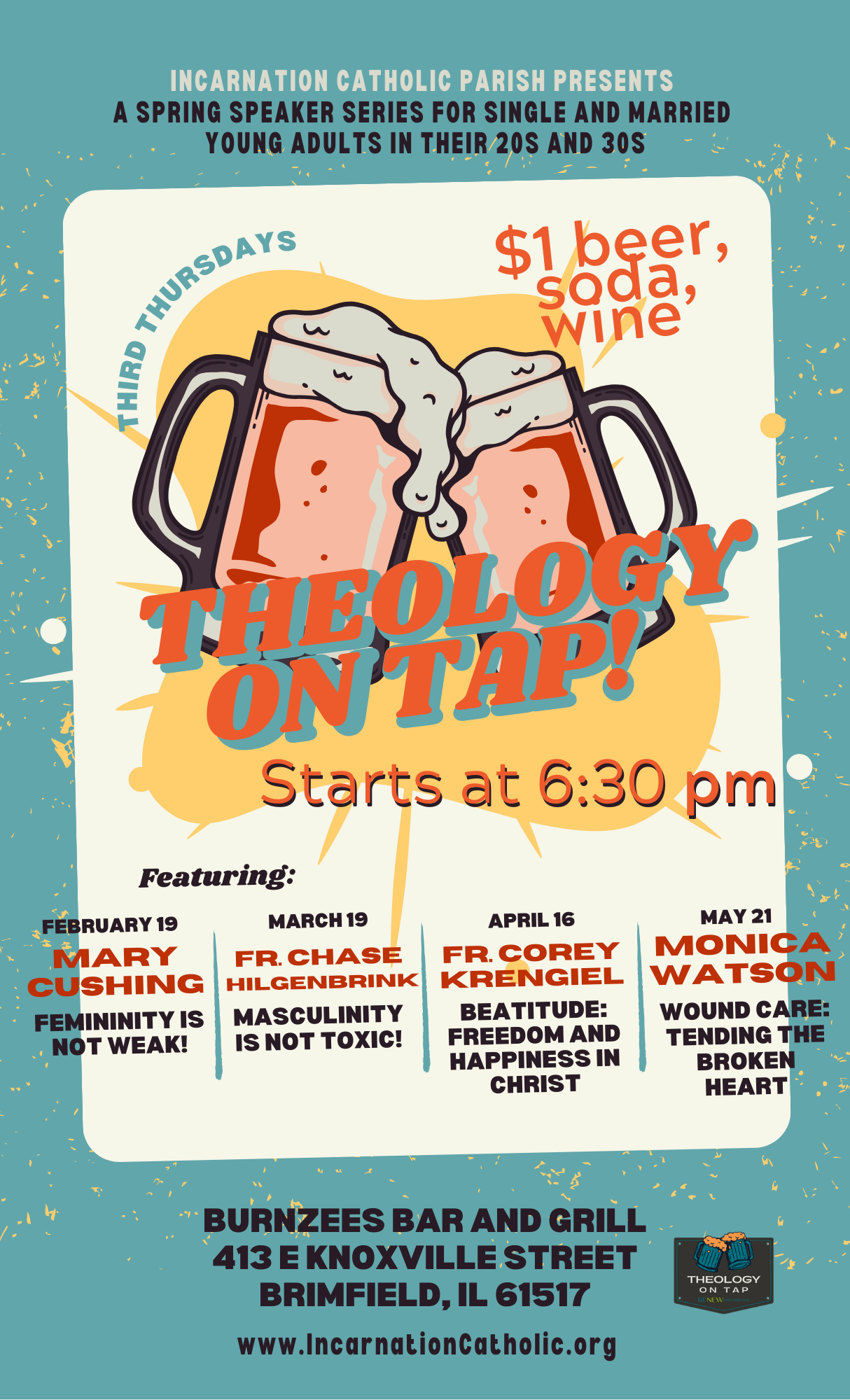 Bring your friends to Burnzees or come by yourself for a great experience --- 413 E Knoxville Street, Brimfield, IL 61517