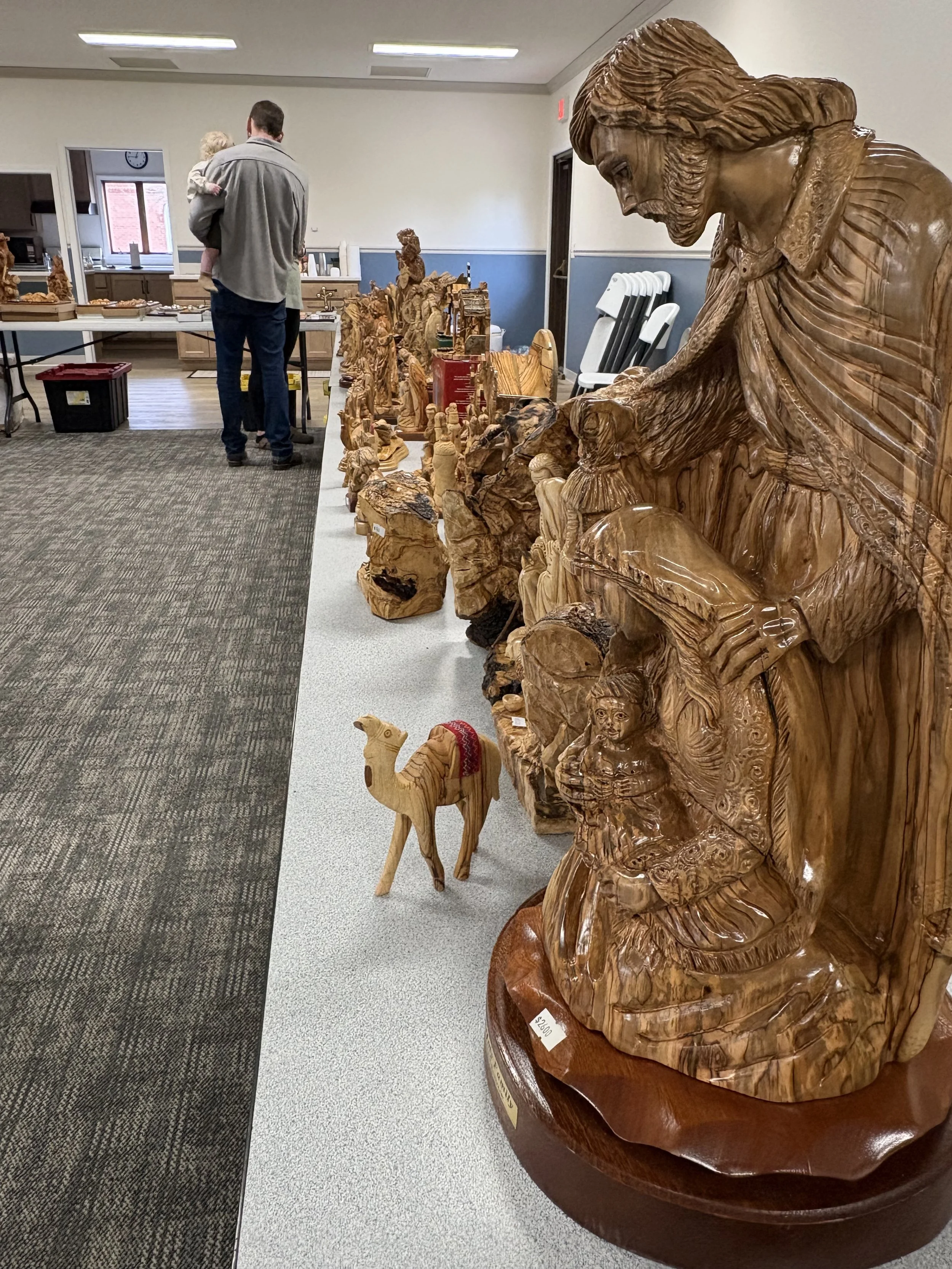 Holy Family Carvings