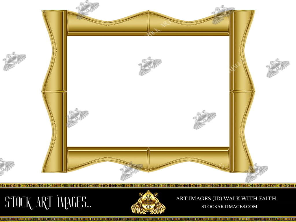 (AI) Royalty Free - Modern Style art border picture frame - STOCK ART IMAGES (ID) WALK WITH FAITH