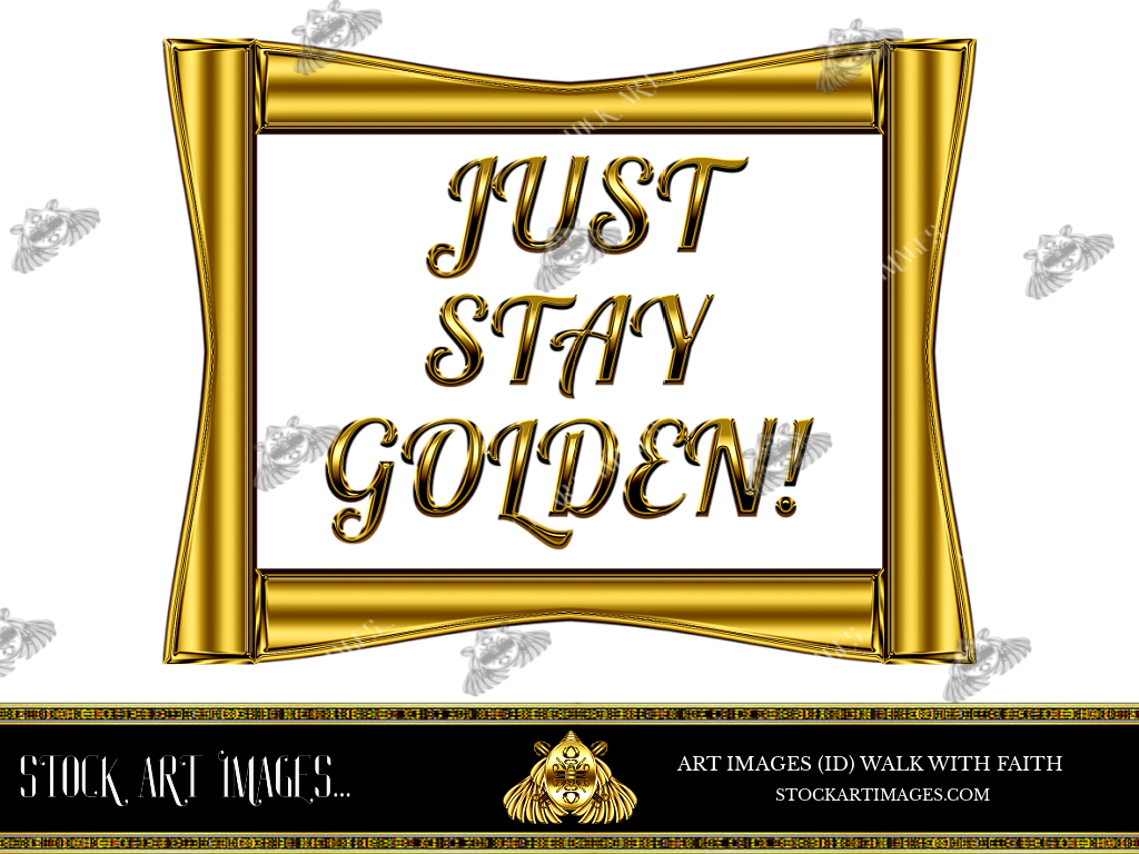 (AI) Royalty Free - Modern Scroll art picture frame - STOCK ART IMAGES (ID) WALK WITH FAITH