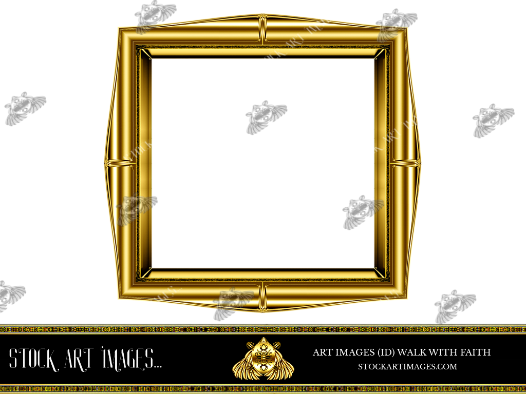 (AI) Royalty Free - Vintage Style art border picture frame - STOCK ART IMAGES (ID) WALK WITH FAITH