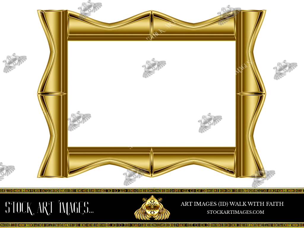 (AI) Royalty Free - Modern Style art border picture frame - STOCK ART IMAGES (ID) WALK WITH FAITH