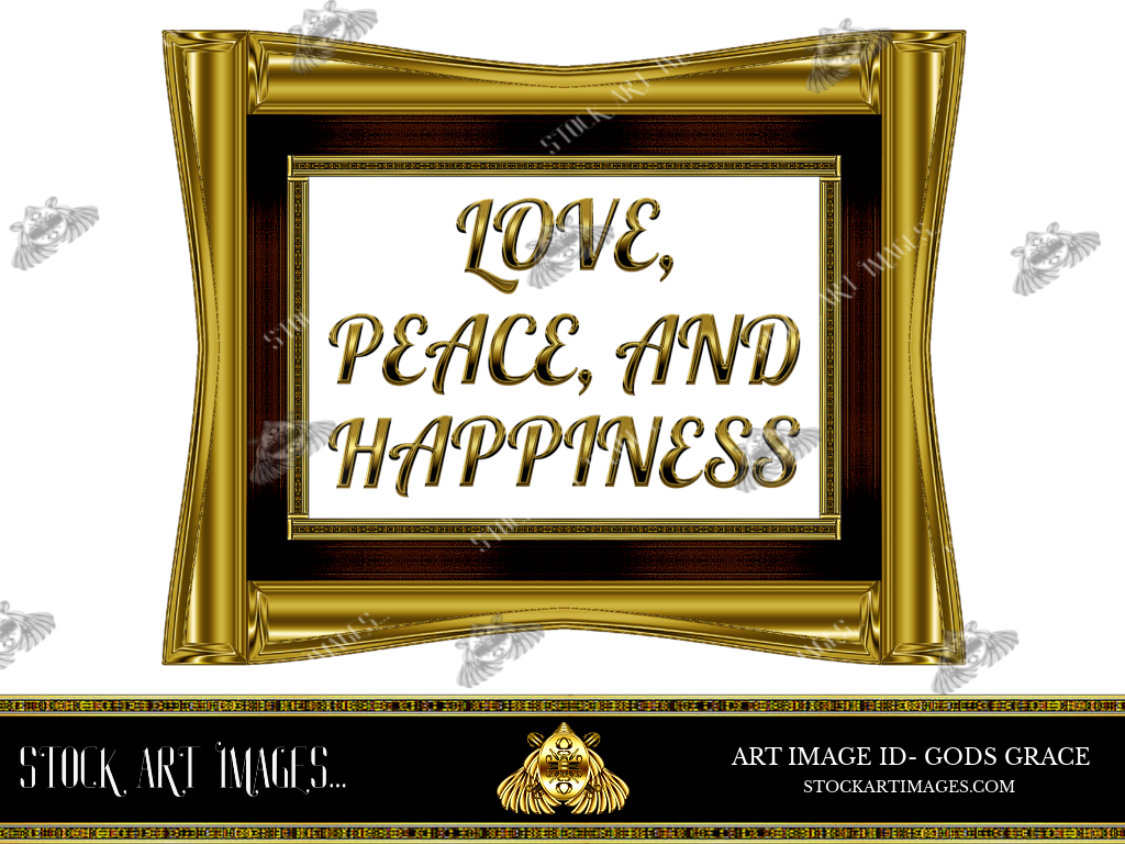 (AI) Royalty Free - Modern Scroll art picture frame - STOCK ART IMAGES (ID) GODS GRACE