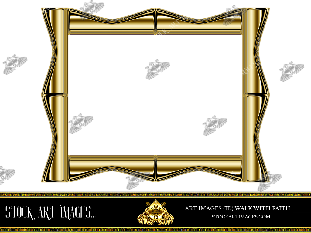 (AI) Royalty Free - Modern Style art border picture frame - STOCK ART IMAGES (ID) WALK WITH FAITH