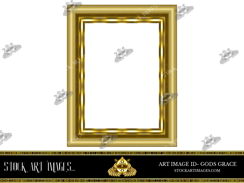 (AI) Royalty Free - Classic Style art border picture frame - STOCK ART IMAGES (ID) GODS GRACE