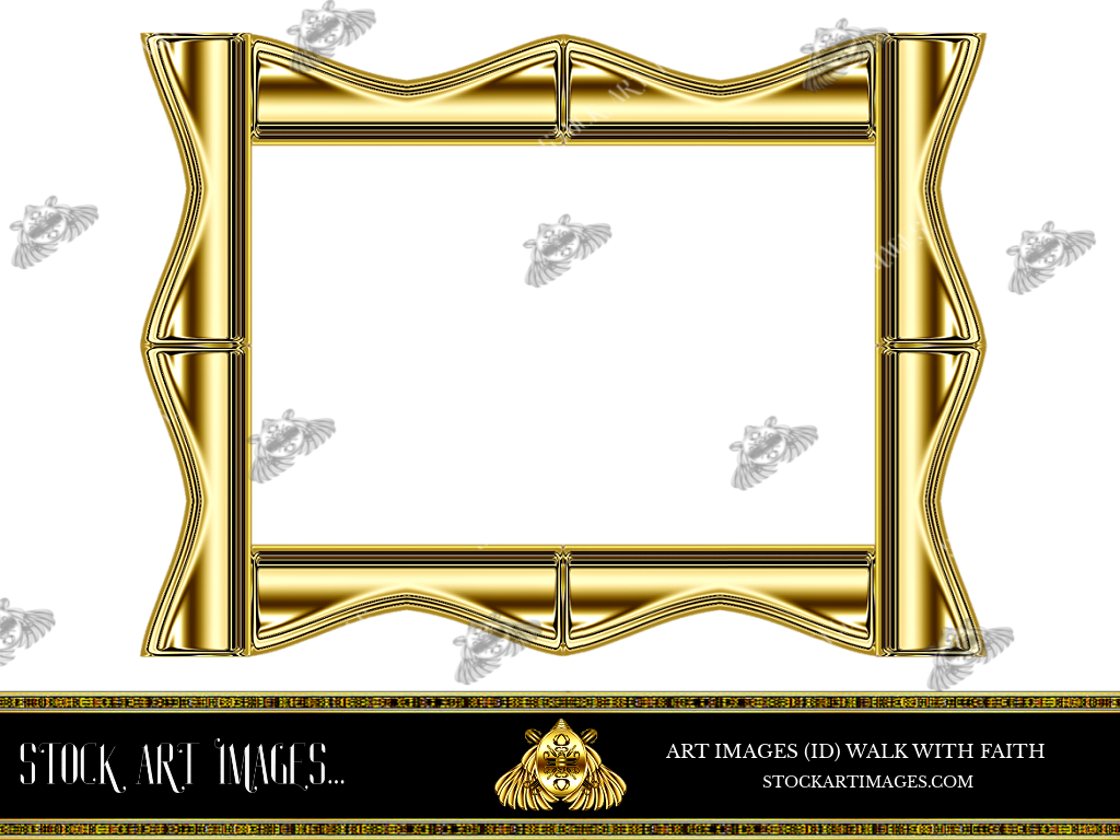(AI) Royalty Free - Modern Style art border picture frame - STOCK ART IMAGES (ID) WALK WITH FAITH