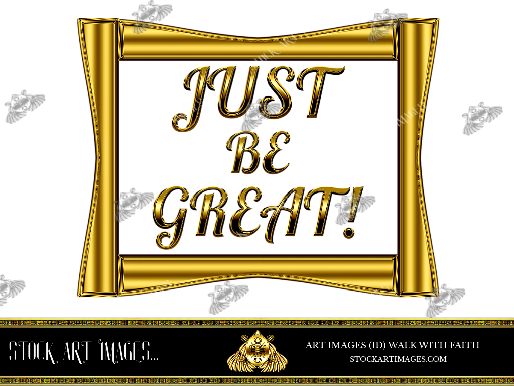 (AI) Royalty Free - Modern Scroll art picture frame - STOCK ART IMAGES (ID) WALK WITH FAITH