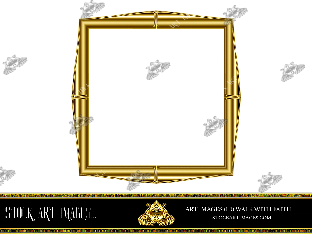 (AI) Royalty Free - Vintage Style art border picture frame - STOCK ART IMAGES (ID) WALK WITH FAITH
