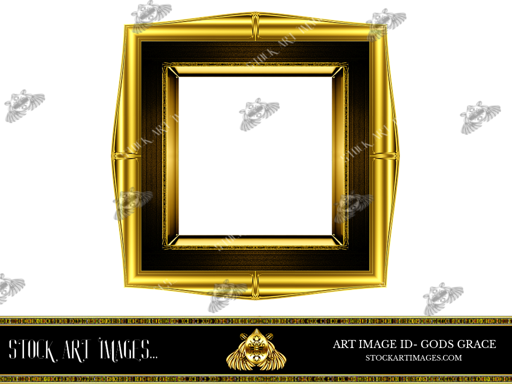 (AI) Royalty Free - Vintage Style art border picture frame - STOCK ART IMAGES (ID) GODS GRACE