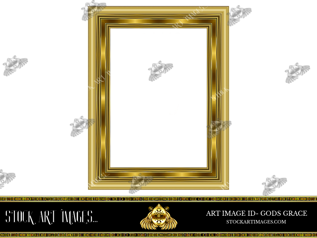 (AI) Royalty Free - Classic Style art border picture frame - STOCK ART IMAGES (ID) GODS GRACE