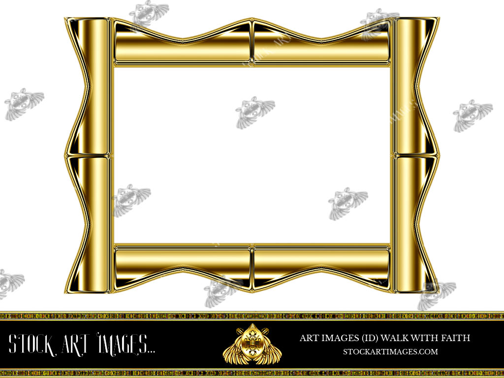 (AI) Royalty Free - Modern Style art border picture frame - STOCK ART IMAGES (ID) WALK WITH FAITH