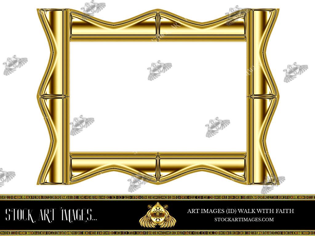 (AI) Royalty Free - Modern Style art border picture frame - STOCK ART IMAGES (ID) WALK WITH FAITH