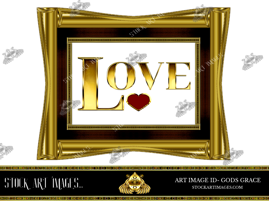 (AI) Royalty Free - Modern Scroll art picture frame - STOCK ART IMAGES (ID) GODS GRACE