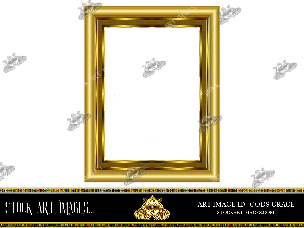 (AI) Royalty Free - Classic Style art border picture frame - STOCK ART IMAGES (ID) GODS GRACE