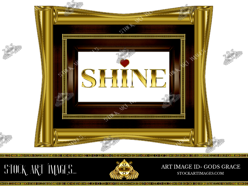(AI) Royalty Free - Modern Scroll art picture frame - STOCK ART IMAGES (ID) GODS GRACE