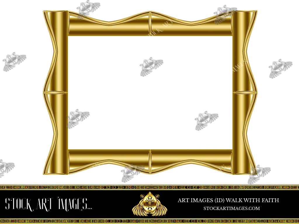 (AI) Royalty Free - Modern Style art border picture frame - STOCK ART IMAGES (ID) WALK WITH FAITH