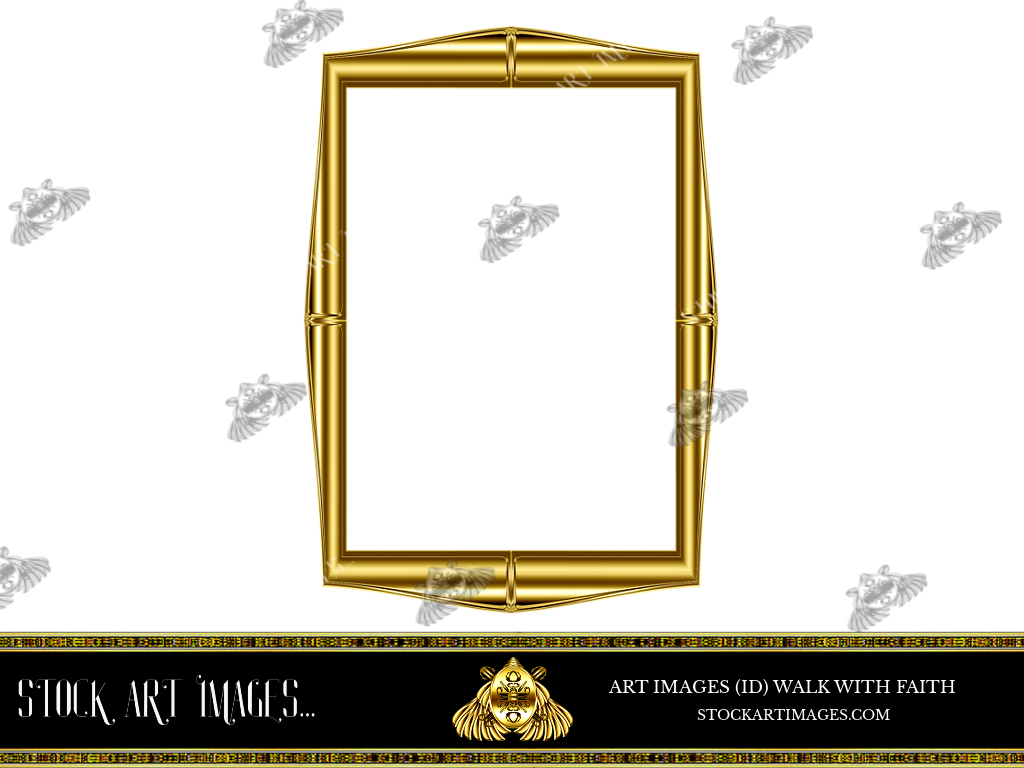 (AI) Royalty Free - Vintage Style art border picture frame - STOCK ART IMAGES (ID) WALK WITH FAITH