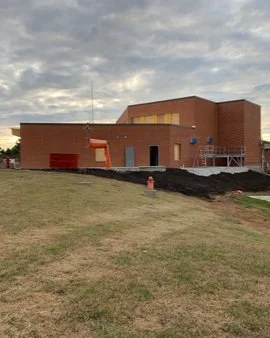 BMC Project: completed masonry work for hospital addition