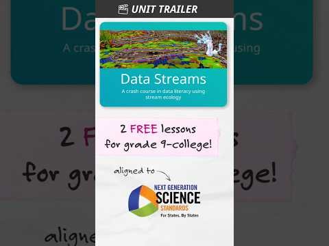 "Data Streams" Trailer: a #dataliteracy unit for high school