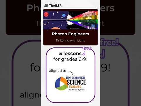 "Photon Engineers" Unit Trailer: Hands on activities about engineering with light (photonics)!