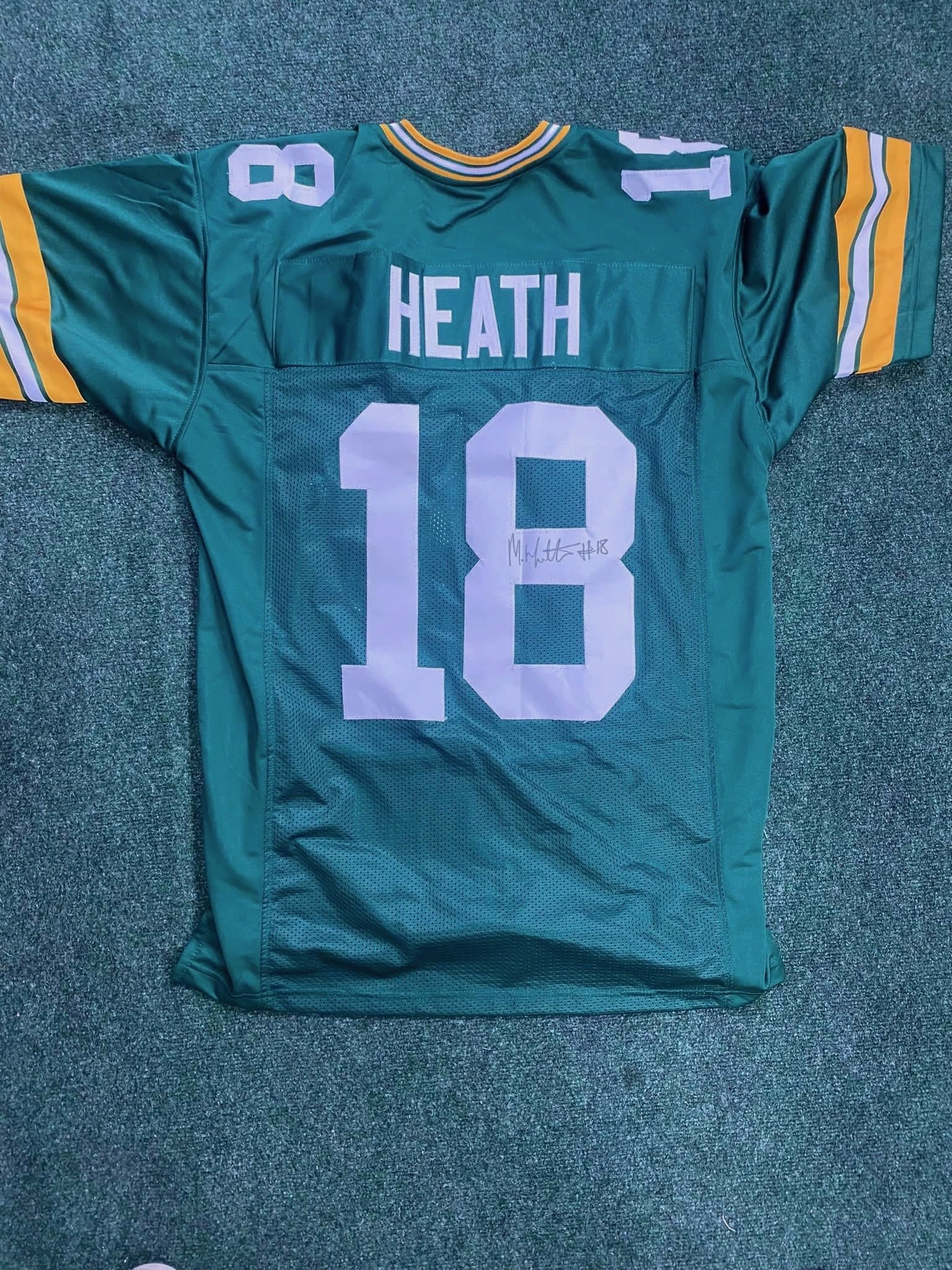 Malik Heath - Signed Home Jersey