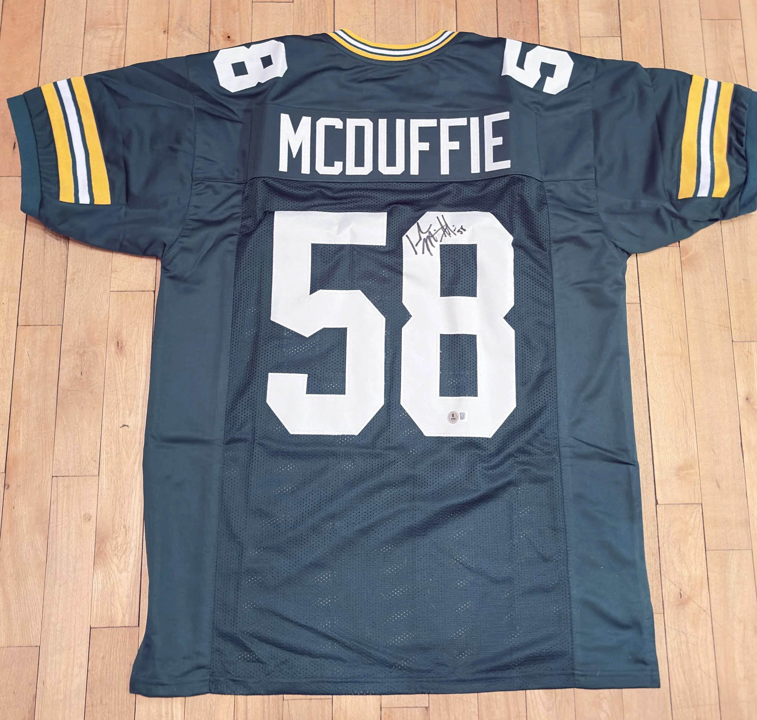 Mcduffie Auto’d jersey