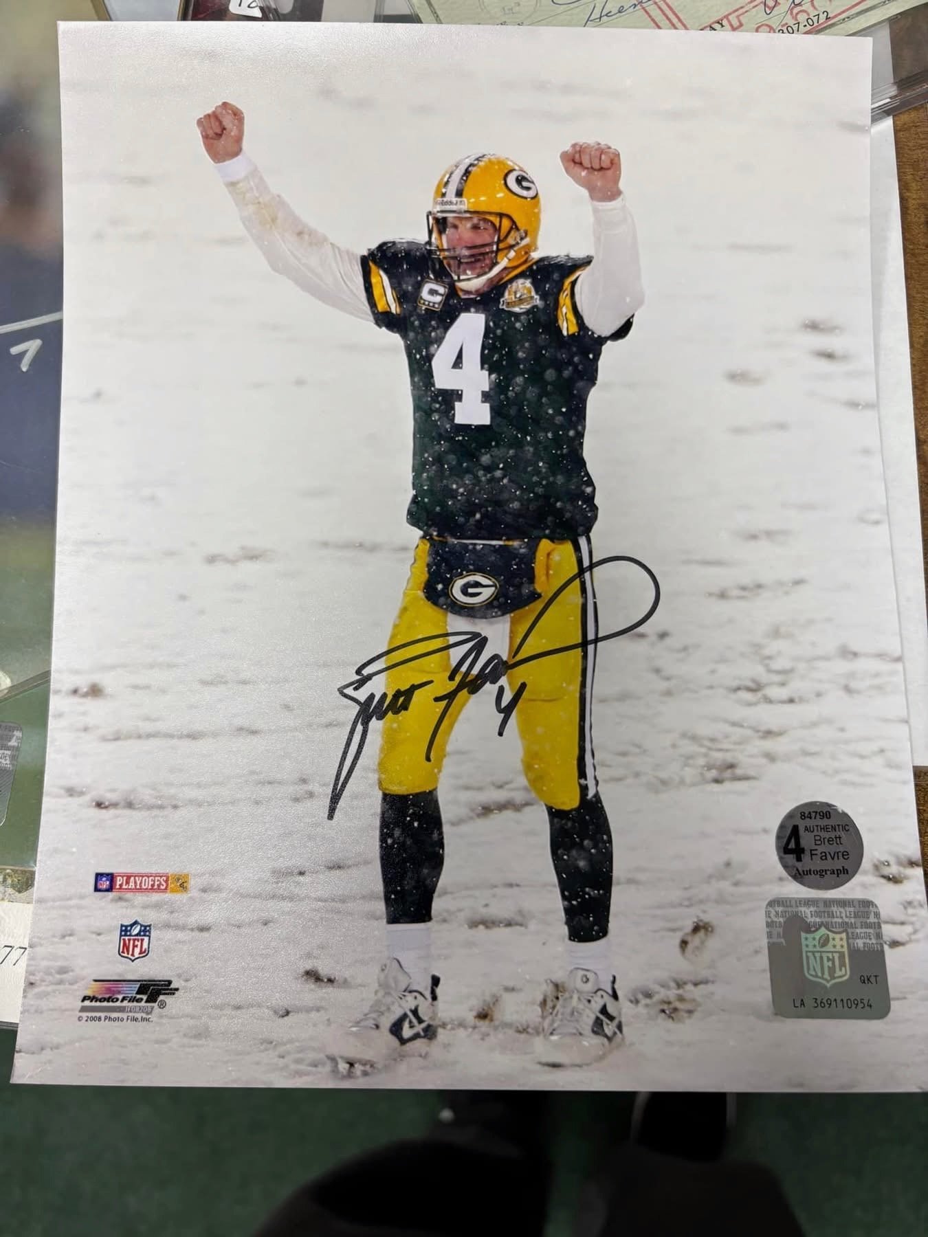 Brett Favre - Signed Print
