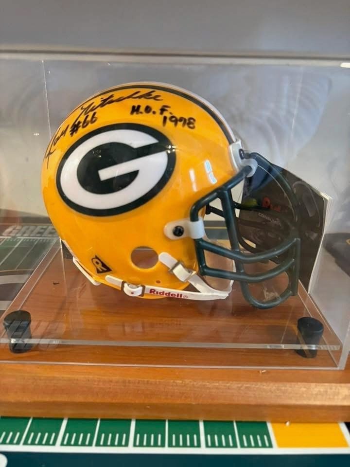 Ray Nitschke Signed Helmet