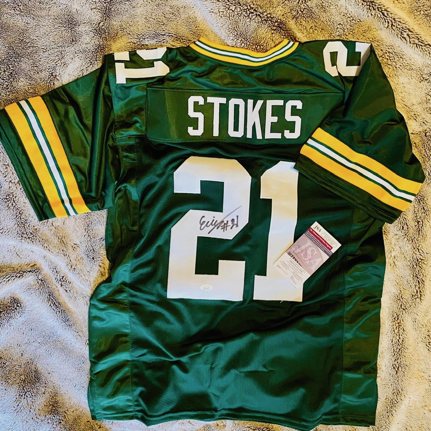 Eric Stokes - Signed Home Jersey