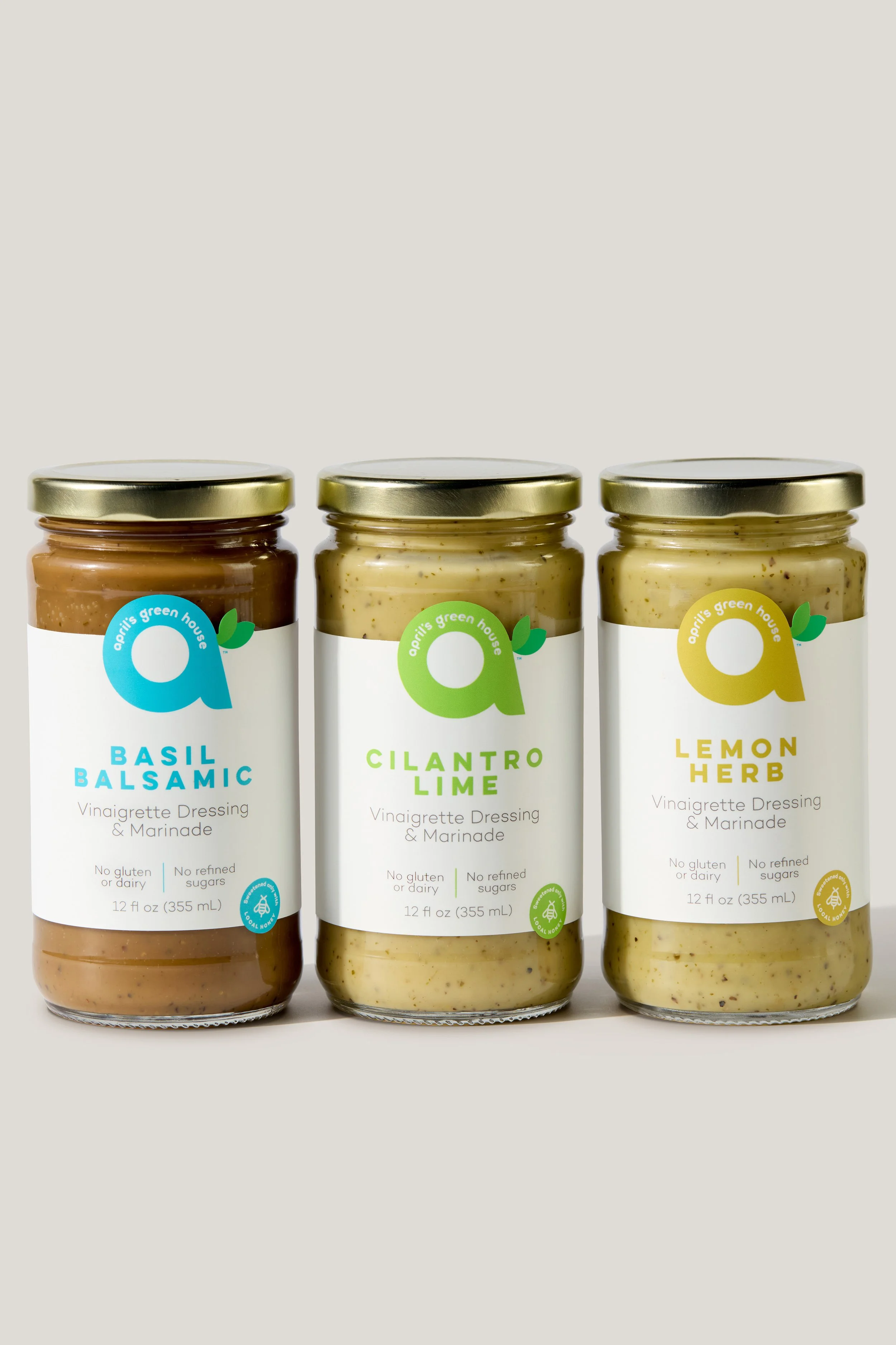 3-Pack: Basil Balsamic + Cilantro Lime + Lemon Herb