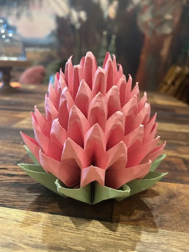 LOTUS FLOWER ORIGAMI WORKSHOP