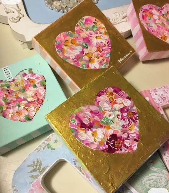 DIY DECOPAUGE COASTER CRAFT NIGHT