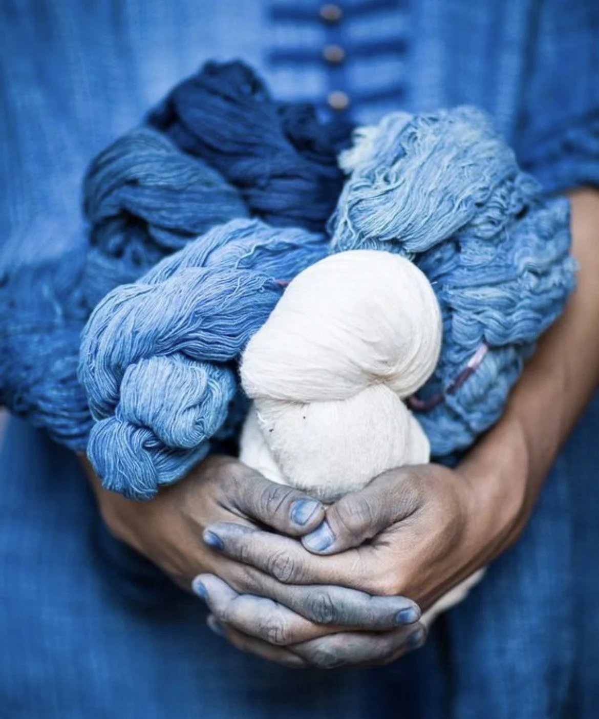 INDIGO DYING CLASS WITH HABERSHAM ARTIST CABELL GORMAN